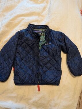 Patagonia Kids' Navy Quilted Jacket- 2T